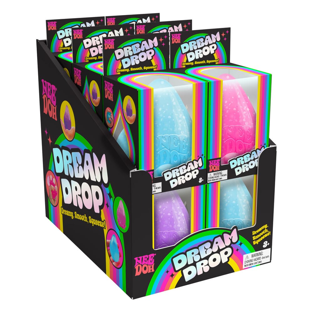 NeeDoh présentoir balles anti-stress Dream Drop NeeDoh Display (12)