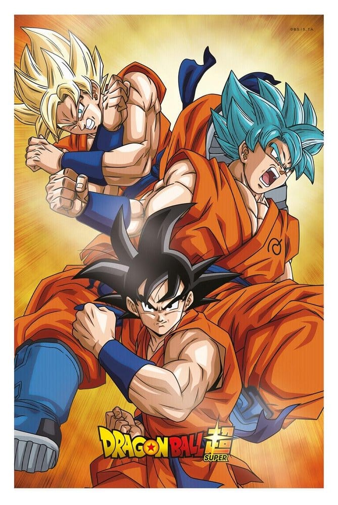 Dragon Ball Super 3D Affiche Champa Goku 38 x 58 cm