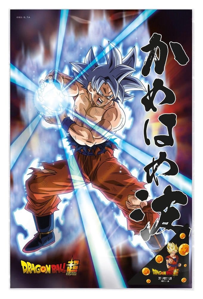 Dragon Ball Super 3D Affiche Survival Goku 38 x 58 cm
