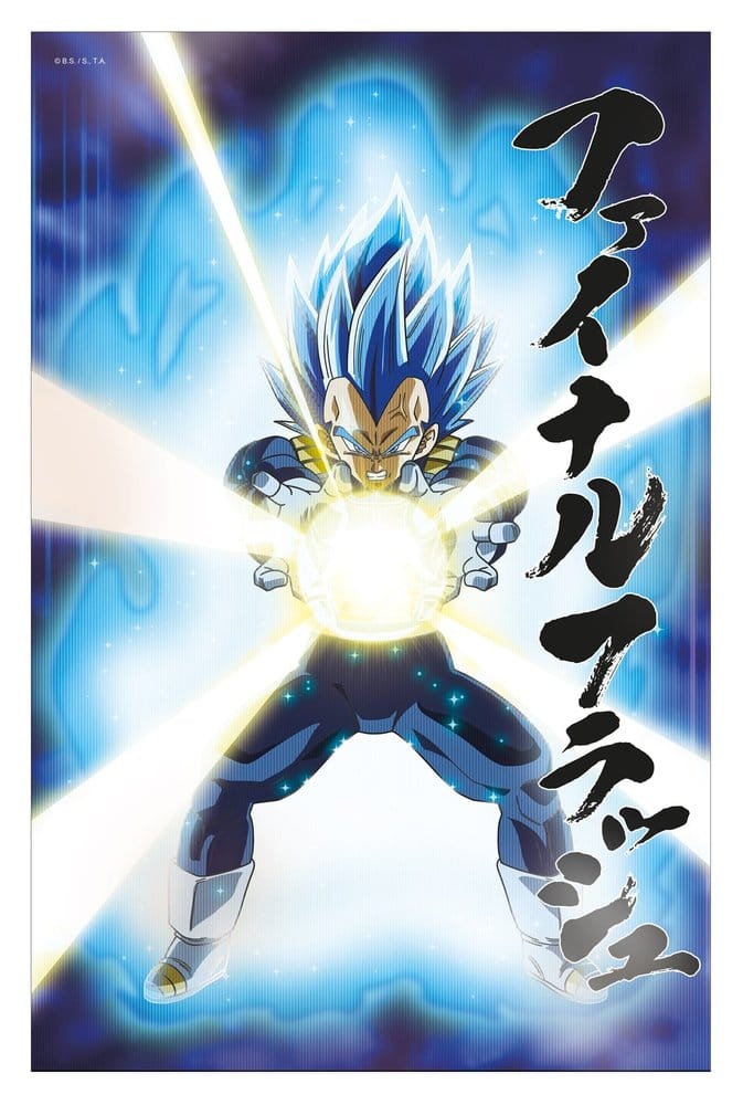 Dragon Ball Super 3D Affiche Survival Vegeta 38 x 58 cm