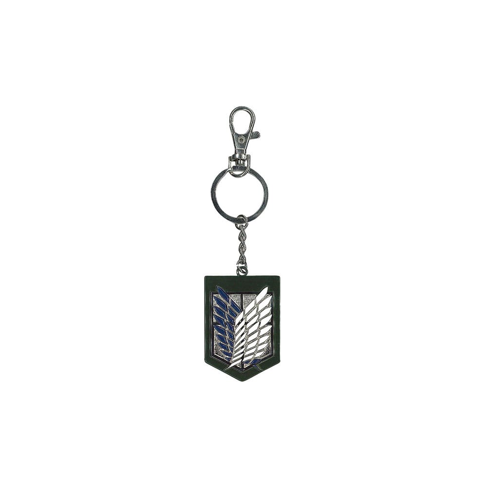 L'Attaque des Titans porte-clés métal Logo 7 cm