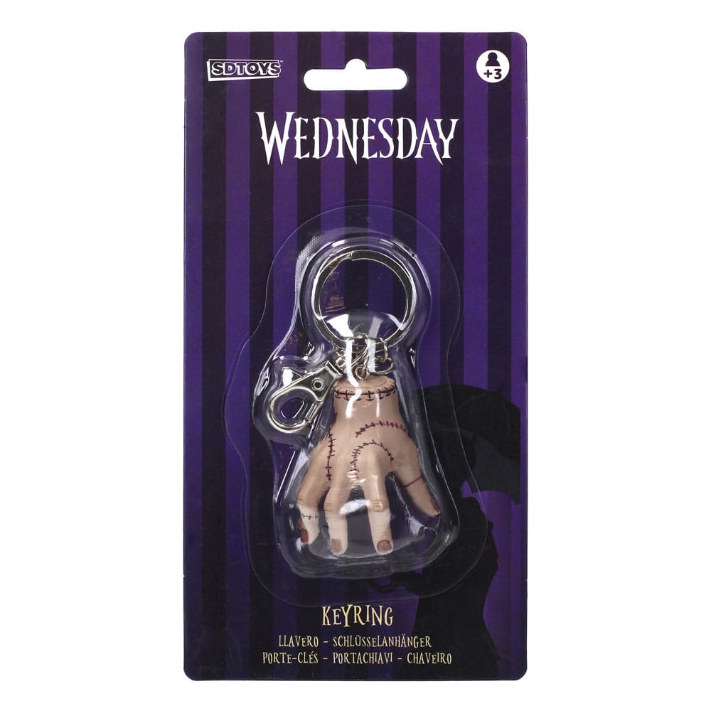 Mercredi porte-clés Thing 7 cm