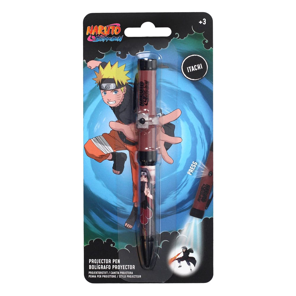 Naruto Shippuden stylo à bille projecteur Itachi