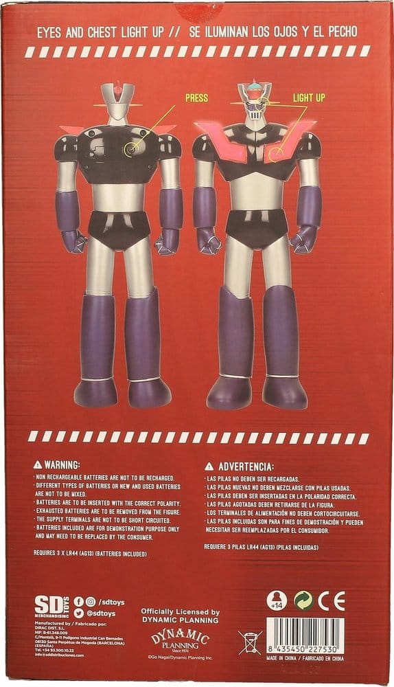 Mazinger Z statuette sonore PVC Mazinger Z 30 cm
