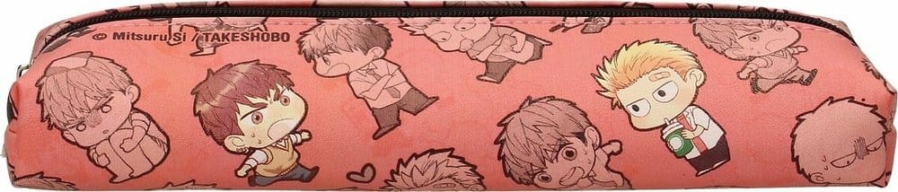 Megumi to Tsugumi Trousse à crayons Rose 21 cm