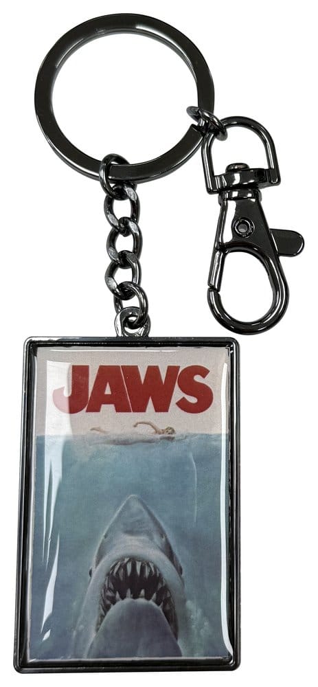 Les Dents de la mer porte-clés Jaws Poster 15 cm