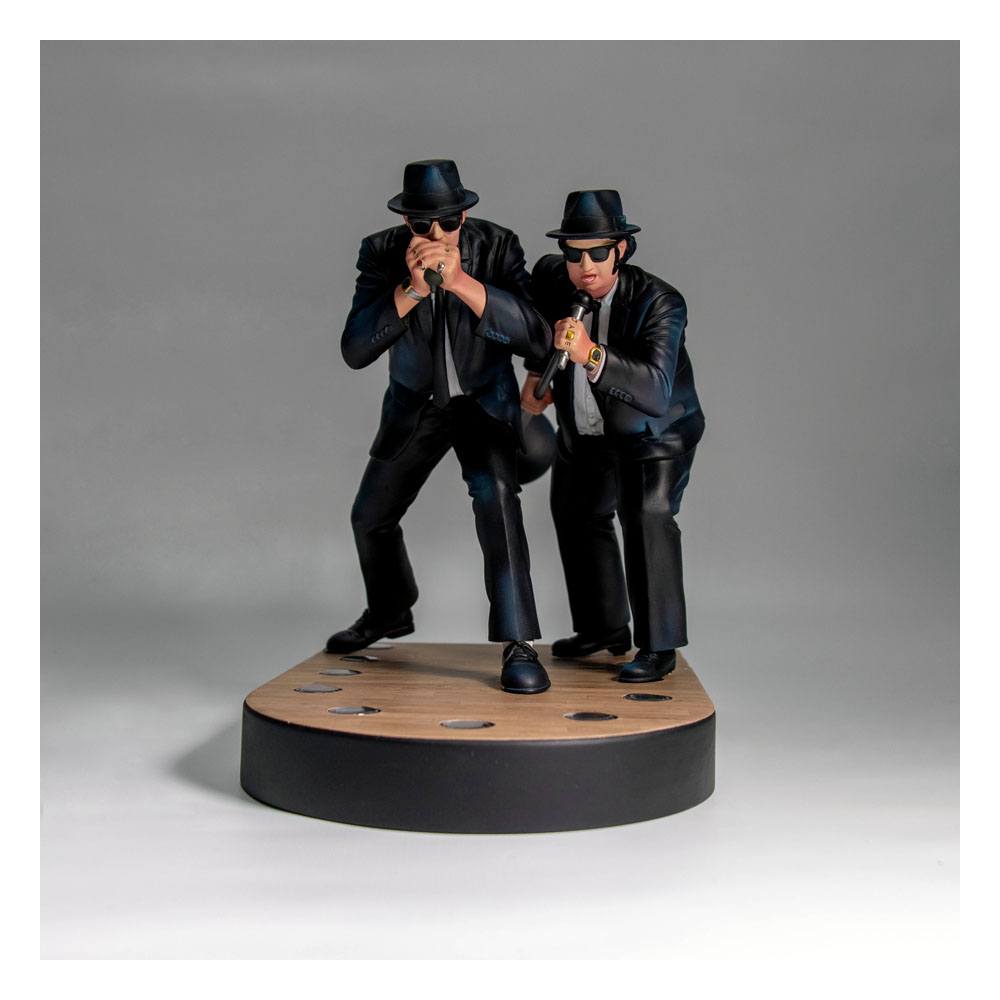 Blues Brothers statue PVC Jake & Elwood On Stage 17 cm
