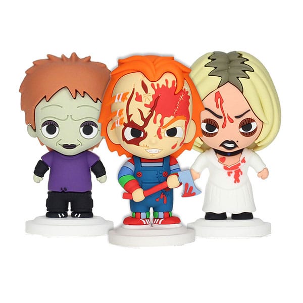 Chucky pack 3 figurines caoutchouc Pokis 7 cm