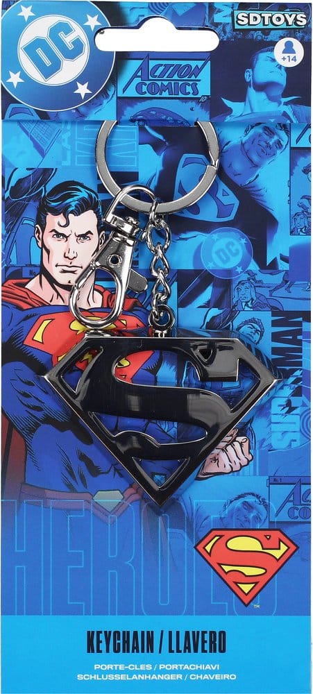 Superman porte-clés métal Logo