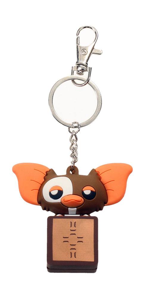 Gremlins porte-clés caoutchouc Pokis Gizmo in a Box 6 cm