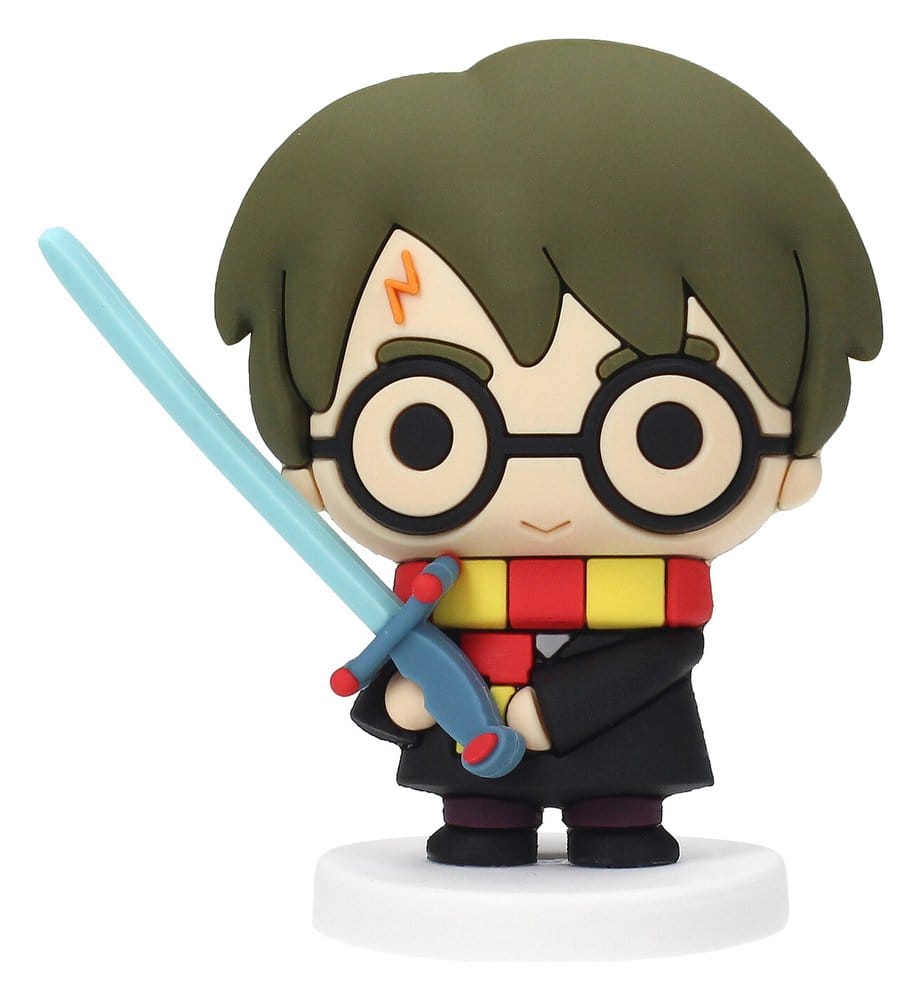 Harry Potter Mini Figurine en Caoutchouc Harry Potter avec Épée 8 cm