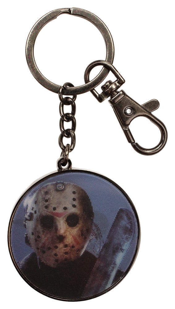 Freddy vs. Jason Porte-clés Lenticulaire 18 cm