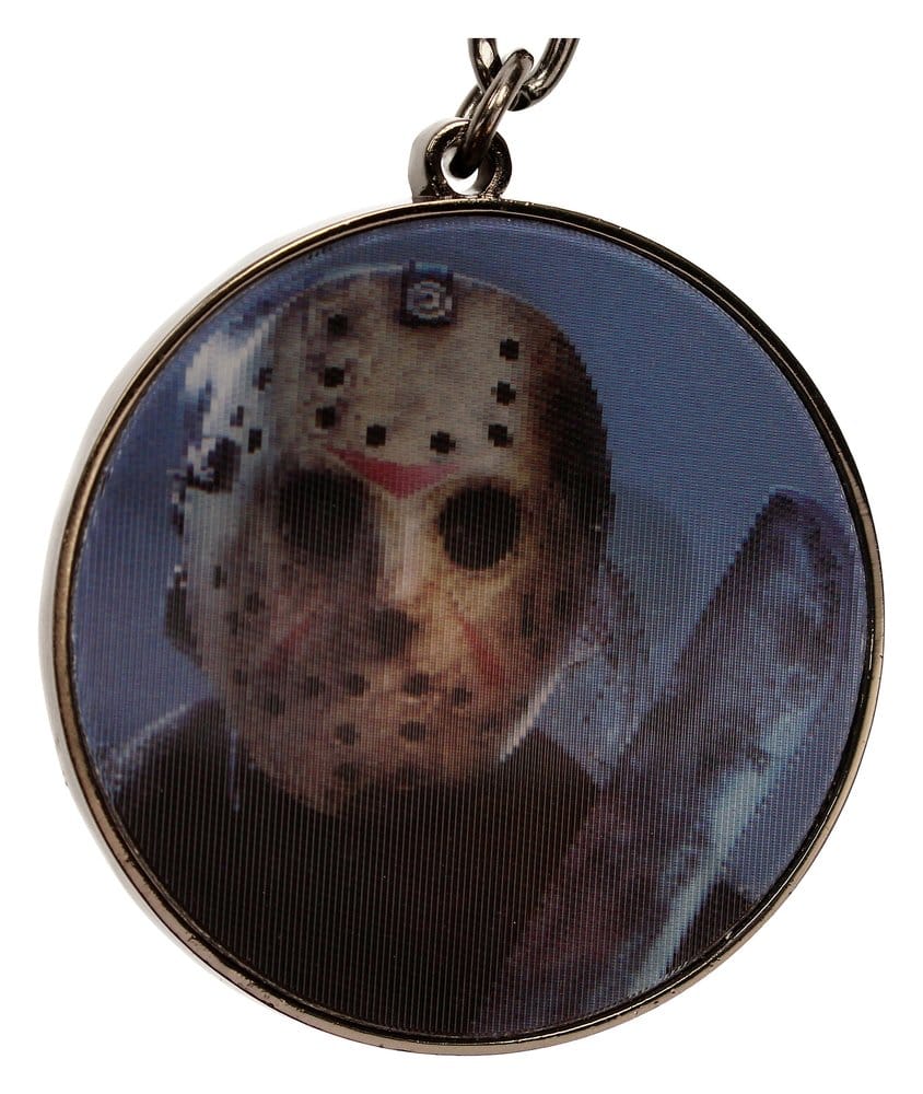Freddy vs. Jason Porte-clés Lenticulaire 18 cm