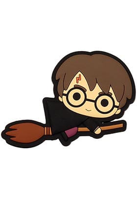 Harry Potter Aimant en caoutchouc Harry Potter Black