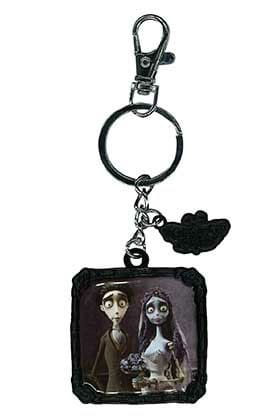 Les Noces Funèbres porte-clés métal Wedding 7 cm