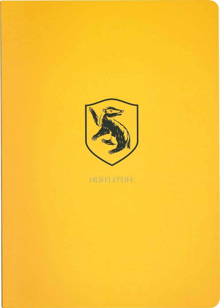 Harry Potter carnet couverture souple Poufsouffle 21 cm