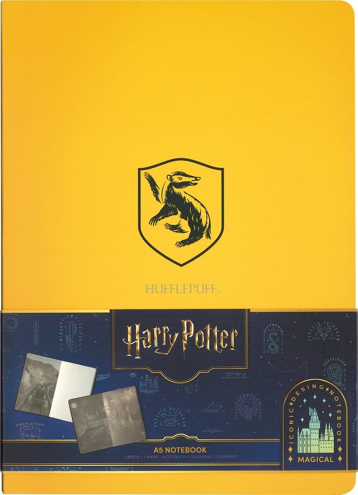 Harry Potter carnet couverture souple Poufsouffle 21 cm