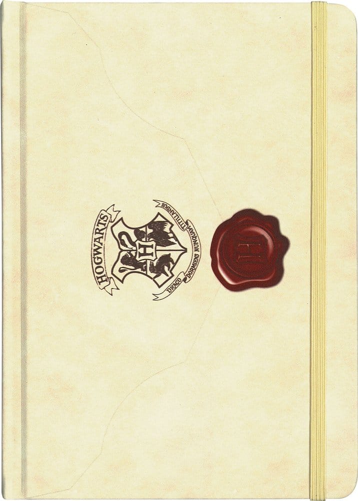 Harry Potter carnet à couverture rigide Lettre de Poudlard 21 cm