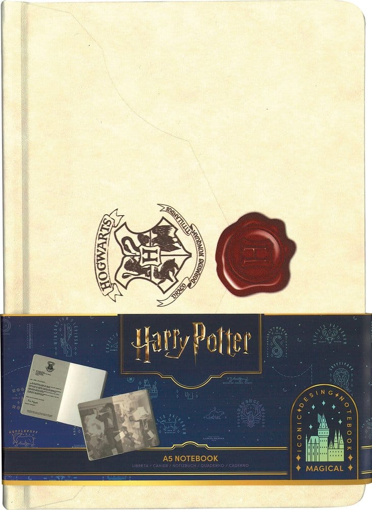 Harry Potter carnet à couverture rigide Lettre de Poudlard 21 cm