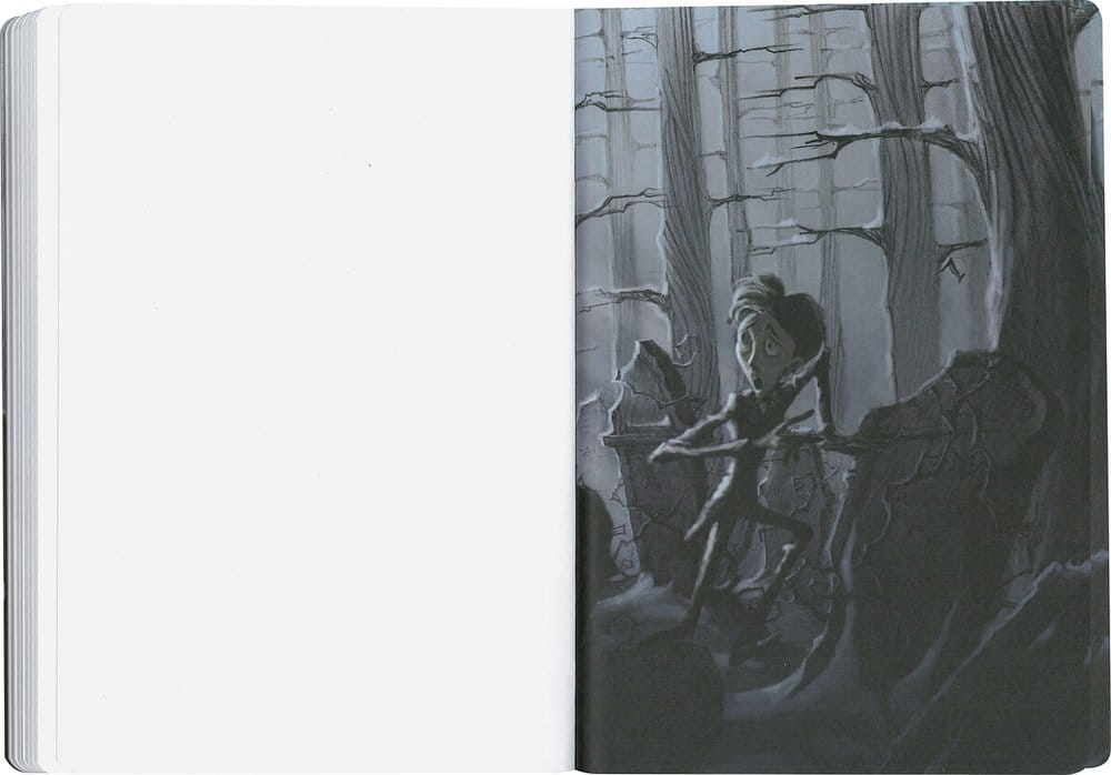 Corpse Bride carnet couverture souple Squelette ver. A 21 cm