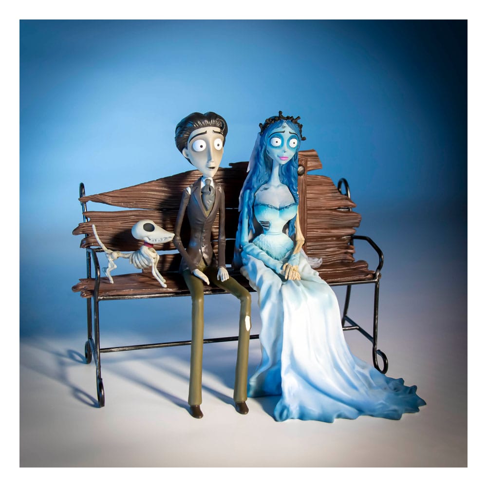 Les Noces funèbres pack figurine avec porte-clés Victor & Emily