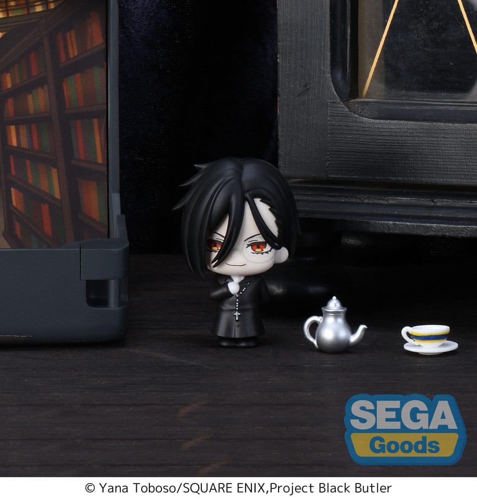 Black Butler: Boarding School Arc figures Petite World Memories Sebastian Michaelis (EX) 8 cm