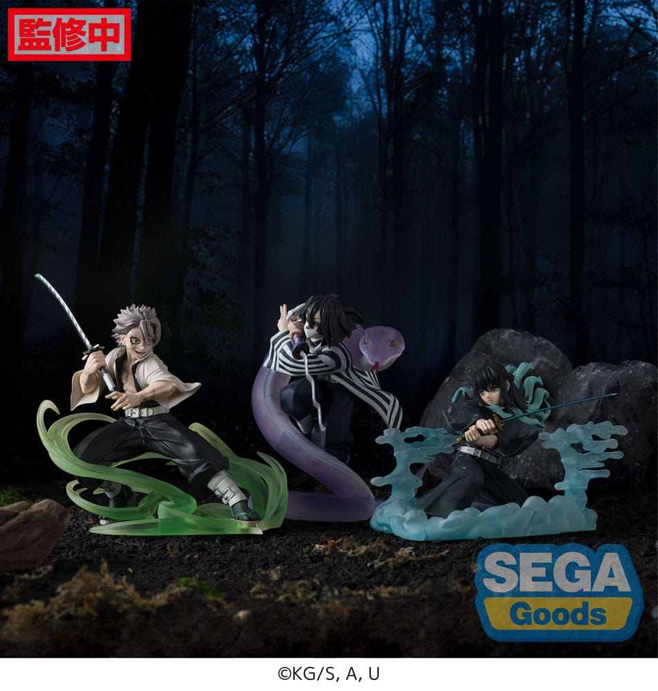 Demon Slayer: Kimetsu no Yaiba statuette PVC Xross Link Anime Sanemi Shinazugawa Hashira Training Arc 12 cm