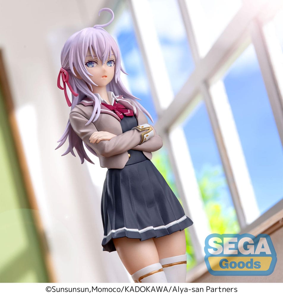 Alya Sometimes Hides Her Feelings in Russian statuette Luminasta PVC Alya Uniform Ver. 18 cm