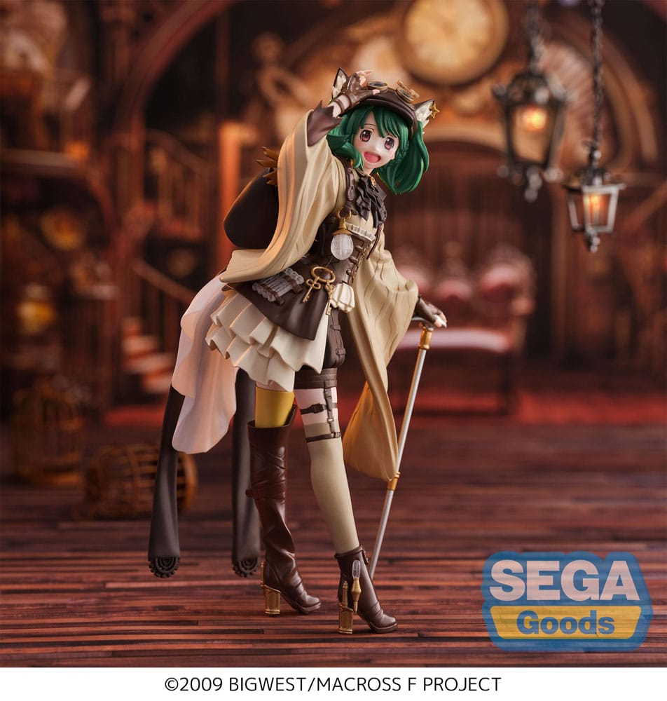 Macross Frontier Series statuette FIGURIZMa PVC Ranka Lee Oshare Macross Revolution Ver. 17 cm
