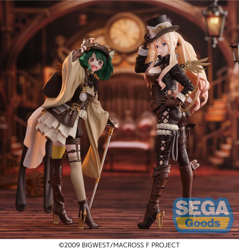 Macross Frontier Series statuette FIGURIZMa PVC Ranka Lee Oshare Macross Revolution Ver. 17 cm