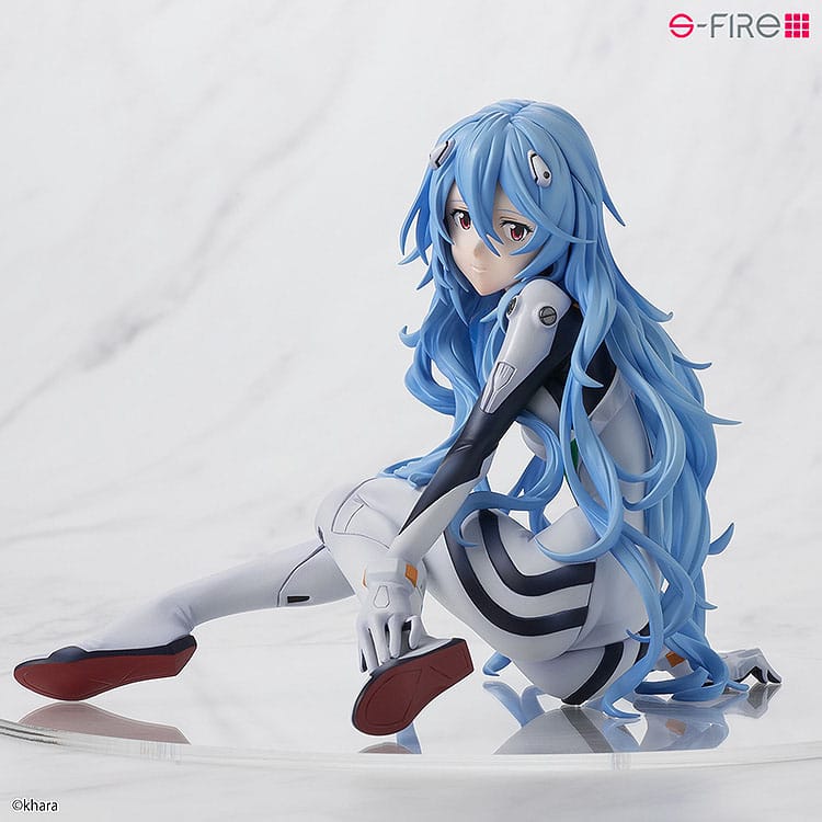 Rebuild of Evangelion statuette PVC 1/7 Rei Ayanami Long Hair Ver. 11 cm