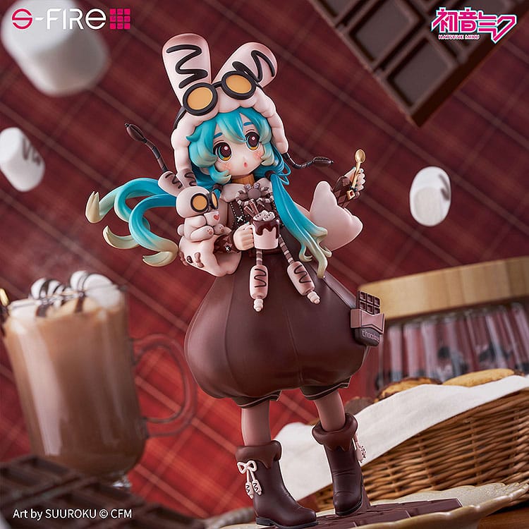 Character Vocal Series 01: Hatsune Miku statuette PVC Hatsune Miku Marshmallow Hot Cocoa 22 cm
