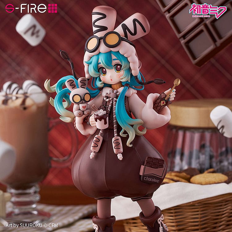 Character Vocal Series 01: Hatsune Miku statuette PVC Hatsune Miku Marshmallow Hot Cocoa 22 cm