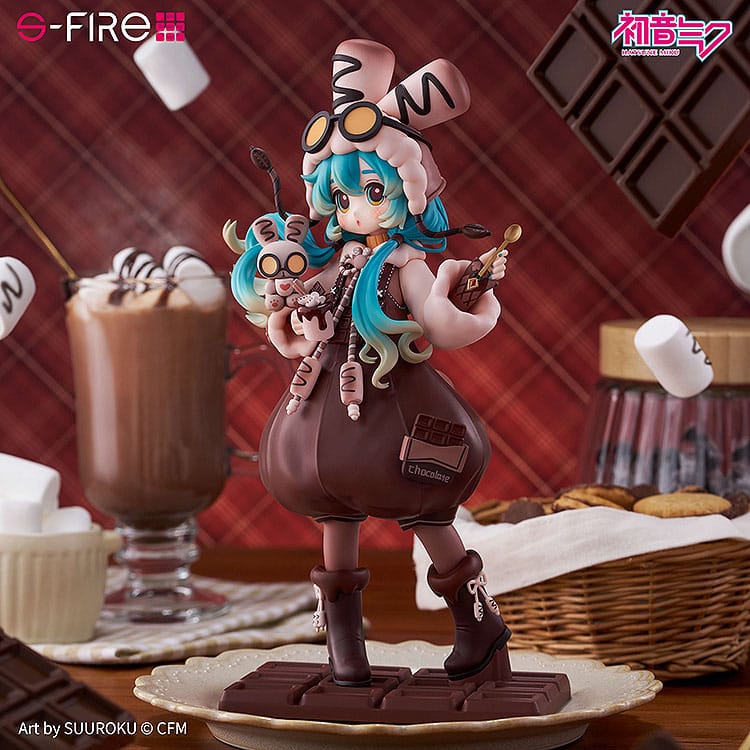 Character Vocal Series 01: Hatsune Miku statuette PVC Hatsune Miku Marshmallow Hot Cocoa 22 cm