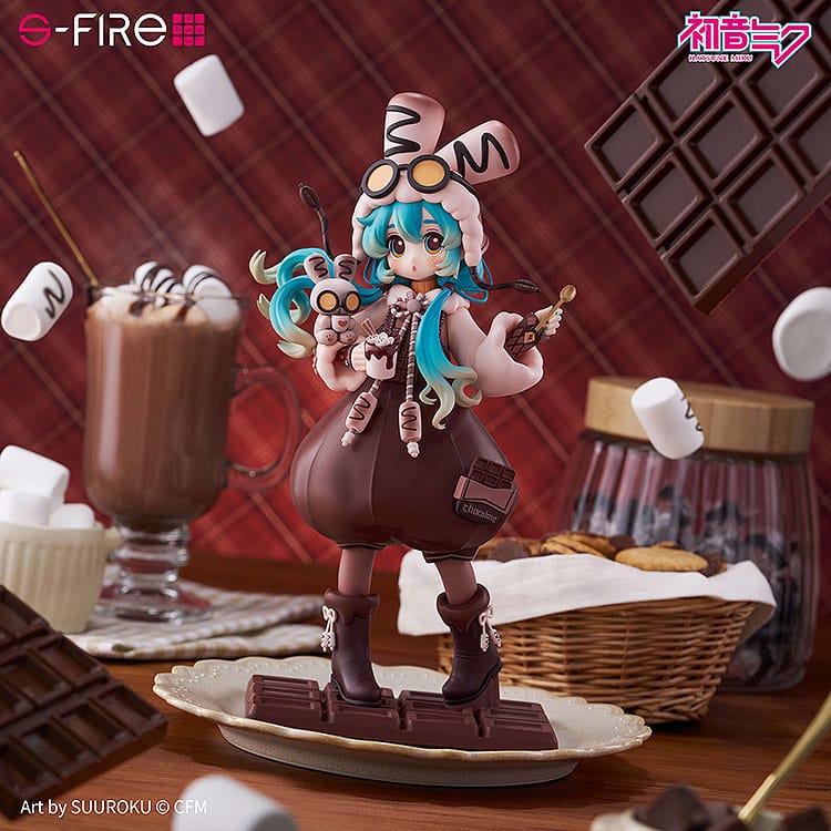Character Vocal Series 01: Hatsune Miku statuette PVC Hatsune Miku Marshmallow Hot Cocoa 22 cm