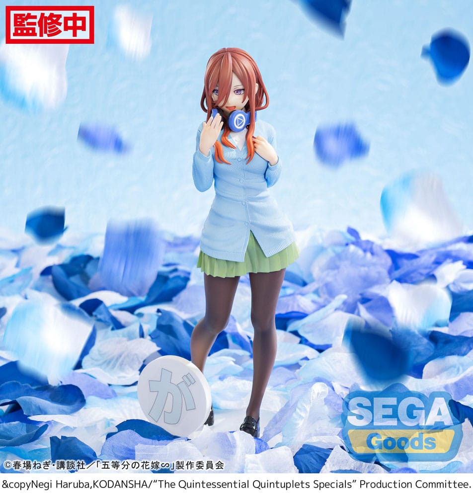 The Quintessential Quintuplets Specials statuette Luminasta PVC Miku Nakano 20 cm