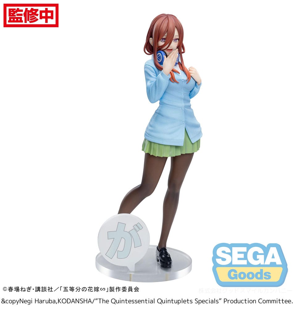 The Quintessential Quintuplets Specials statuette Luminasta PVC Miku Nakano 20 cm