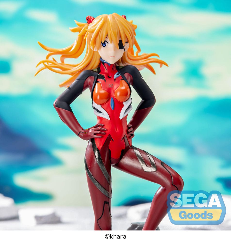 Evangelion: 3.0+1.0 Thrice Upon a Time statuette Luminasta PVC Asuka Shikinami Langley Vignetteum 30th Anniversary Ver. 23 cm