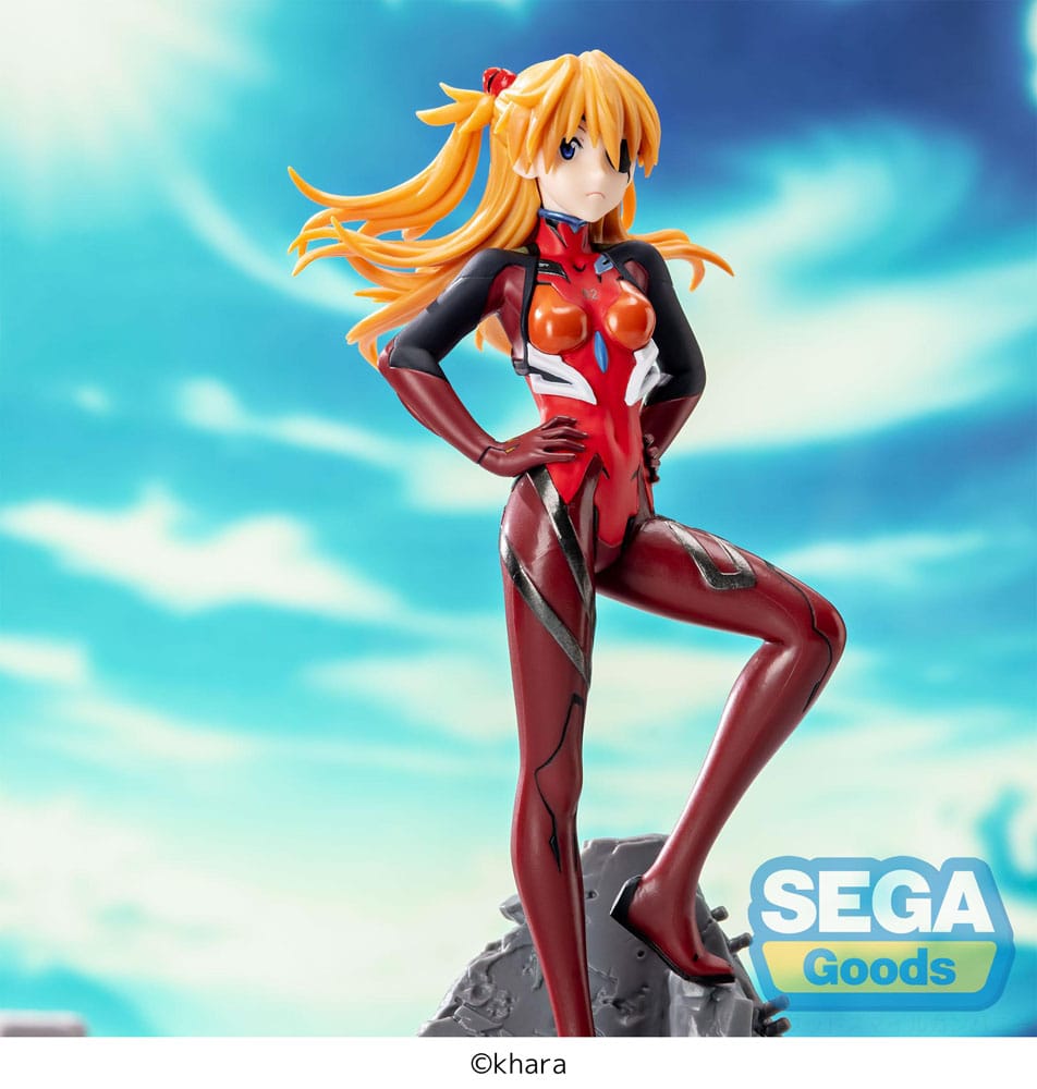 Evangelion: 3.0+1.0 Thrice Upon a Time statuette Luminasta PVC Asuka Shikinami Langley Vignetteum 30th Anniversary Ver. 23 cm