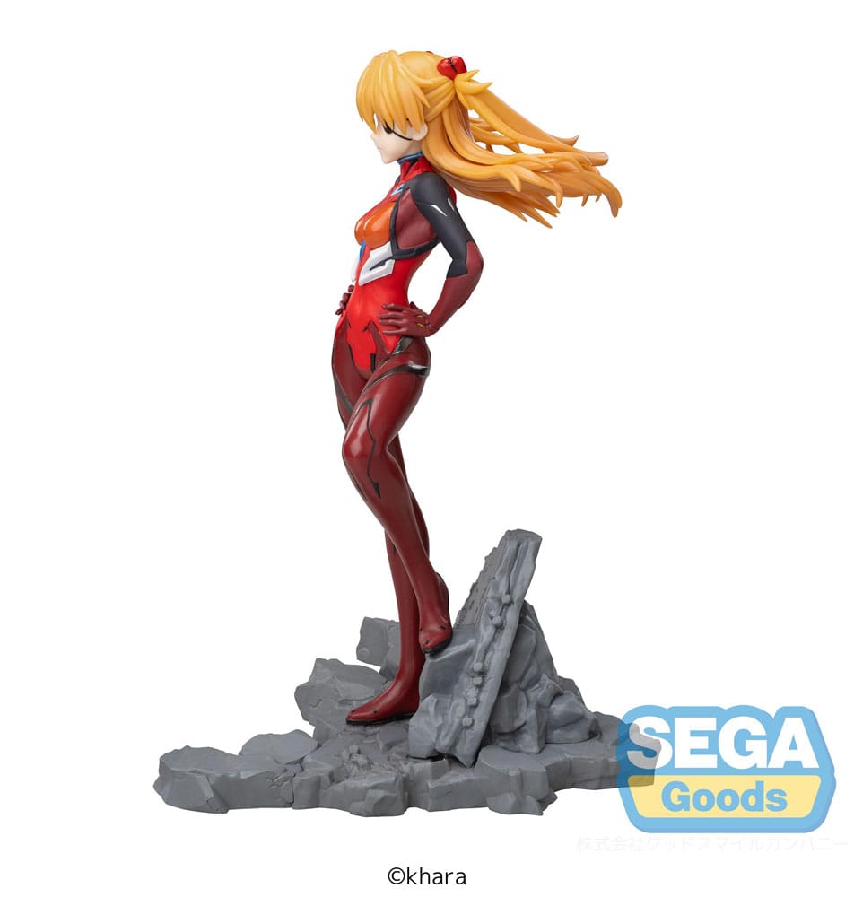 Evangelion: 3.0+1.0 Thrice Upon a Time statuette Luminasta PVC Asuka Shikinami Langley Vignetteum 30th Anniversary Ver. 23 cm