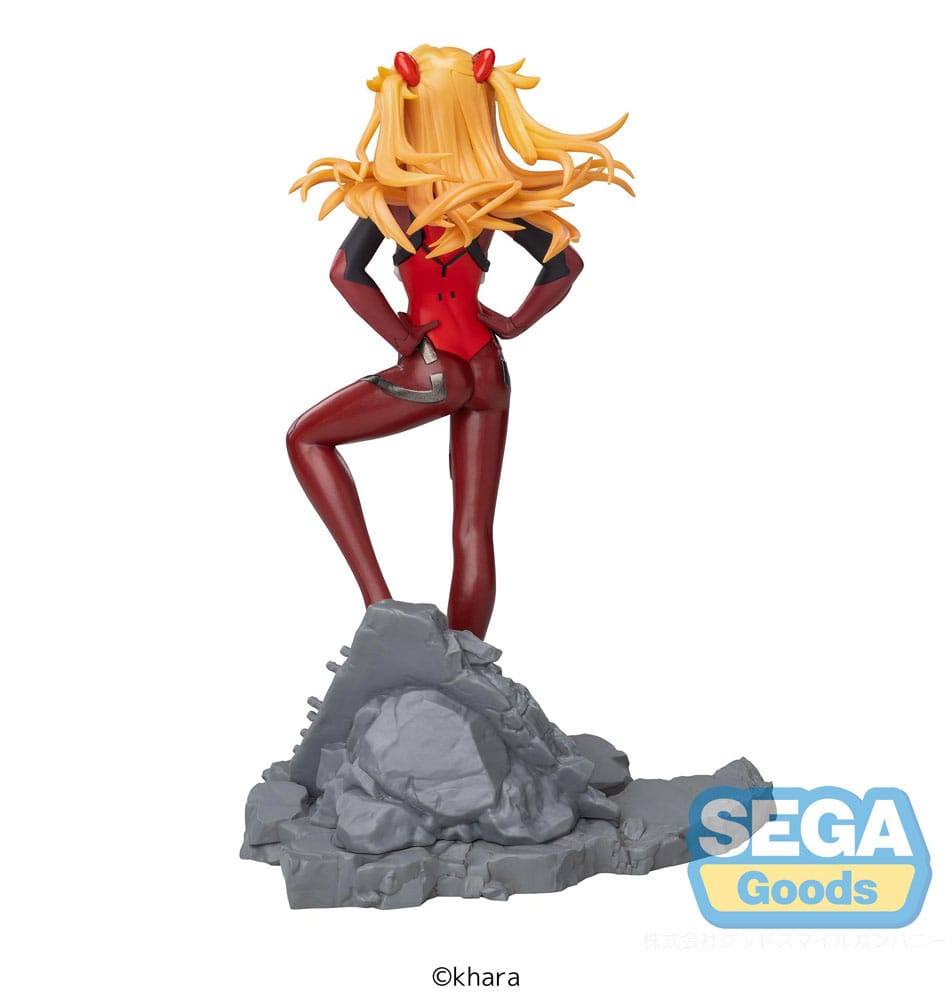 Evangelion: 3.0+1.0 Thrice Upon a Time statuette Luminasta PVC Asuka Shikinami Langley Vignetteum 30th Anniversary Ver. 23 cm