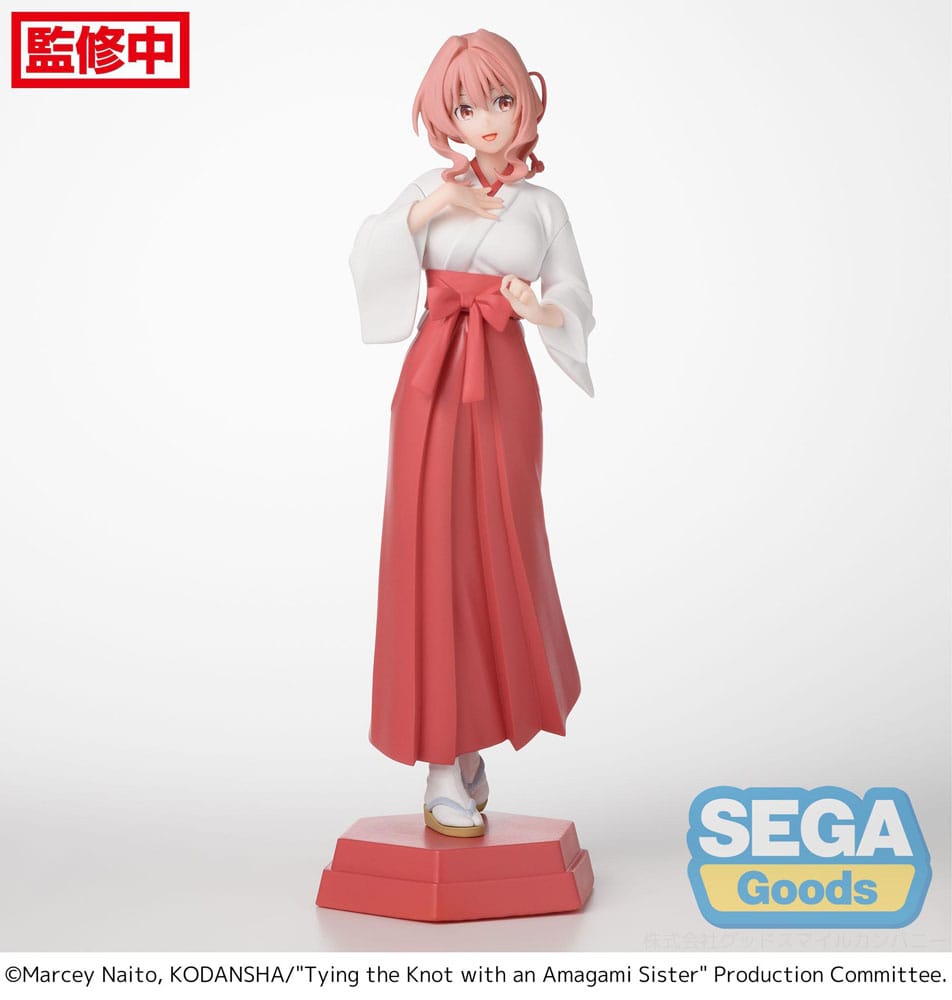 Tying the Knot with an Amagami Sister statuette PVC Desktop x Decorate Collections Yuna Amagami 16 cm