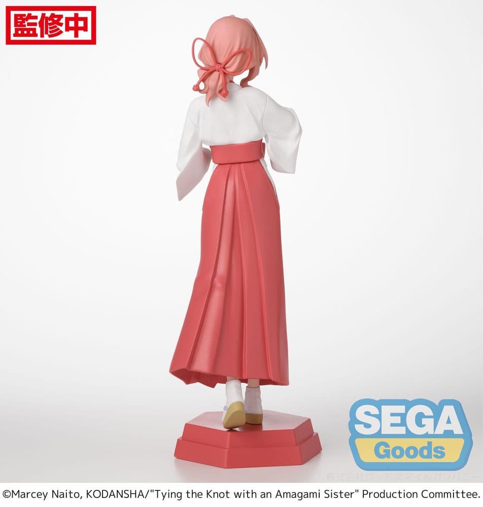 Tying the Knot with an Amagami Sister statuette PVC Desktop x Decorate Collections Yuna Amagami 16 cm