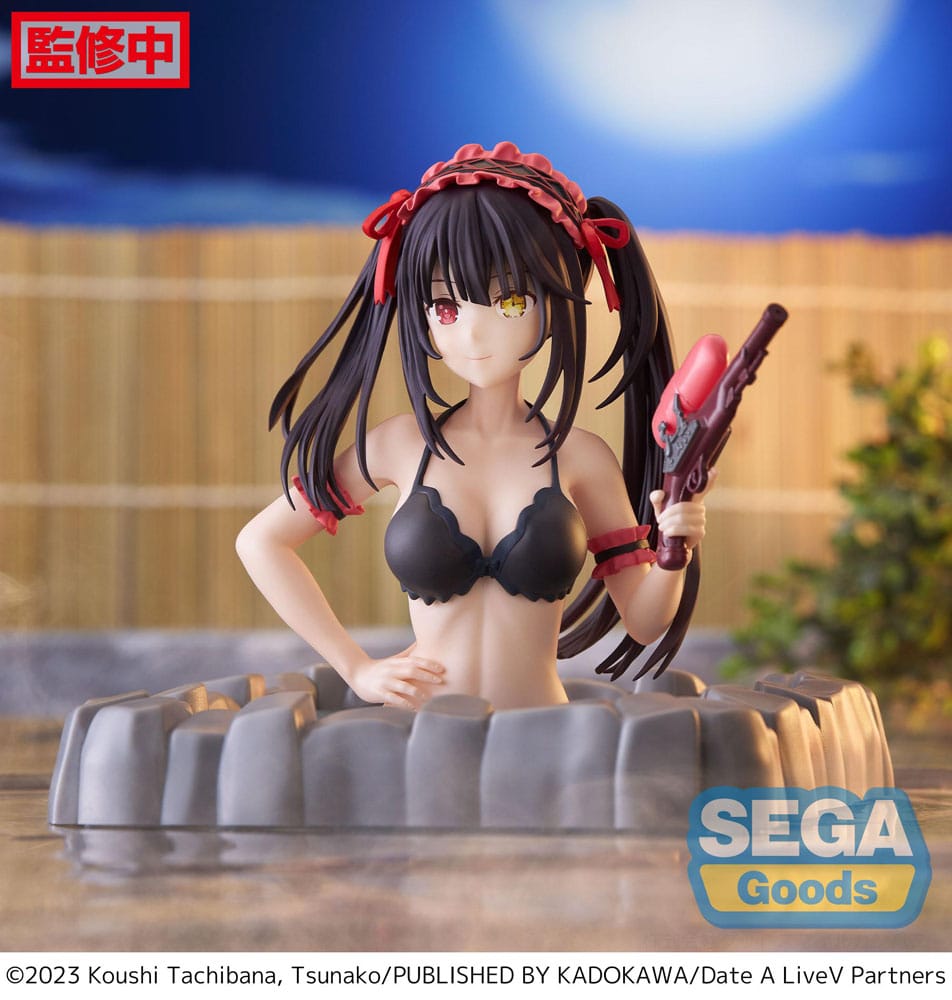 Date A Live V statuette PVC Thermae Utopia Kurumi Tokisaki 13 cm