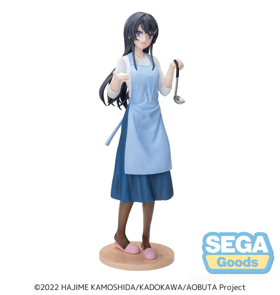 Rascal Does Not Dream of Bunny Girl Senpai statuette Luminasta PVC Mai Sakurajima Apron 14 cm