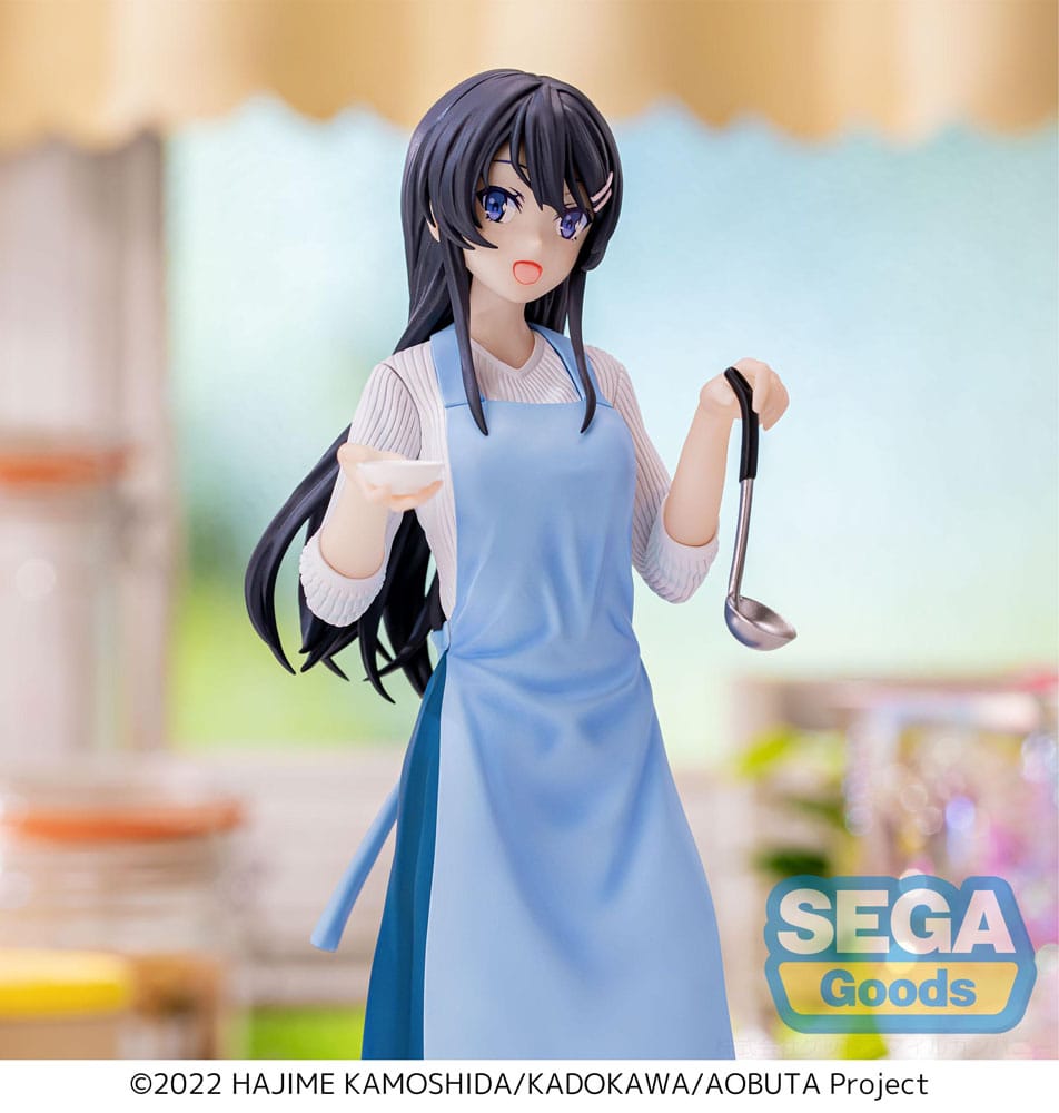 Rascal Does Not Dream of Bunny Girl Senpai statuette Luminasta PVC Mai Sakurajima Apron 14 cm