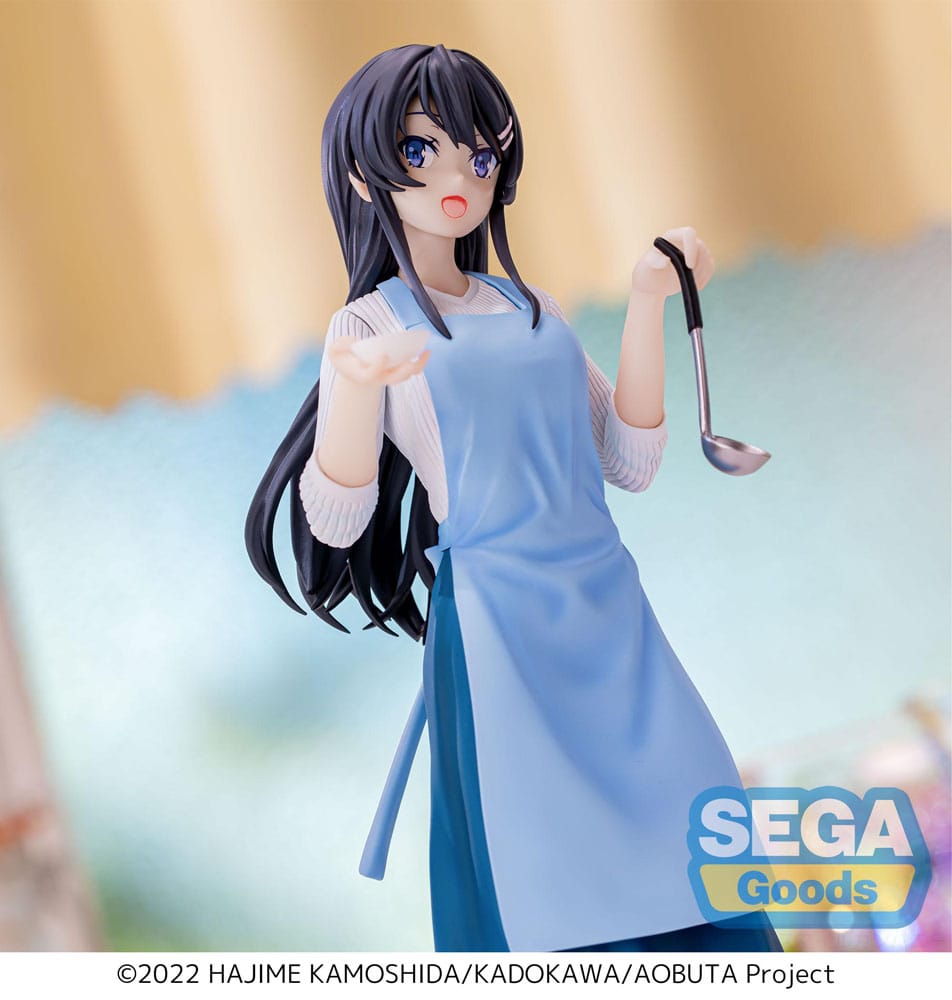 Rascal Does Not Dream of Bunny Girl Senpai statuette Luminasta PVC Mai Sakurajima Apron 14 cm