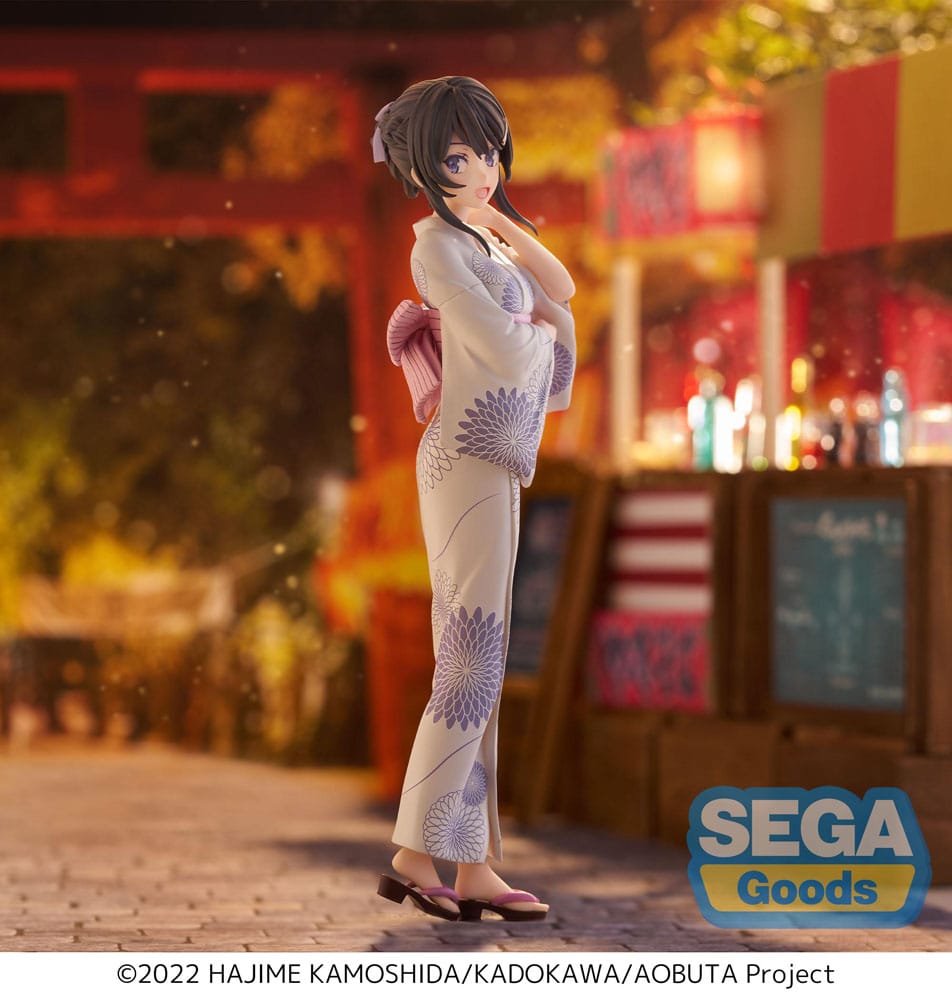 Rascal Does Not Dream of Bunny Girl Senpai statuette Luminasta PVC Mai Sakurajima Yukata 22 cm