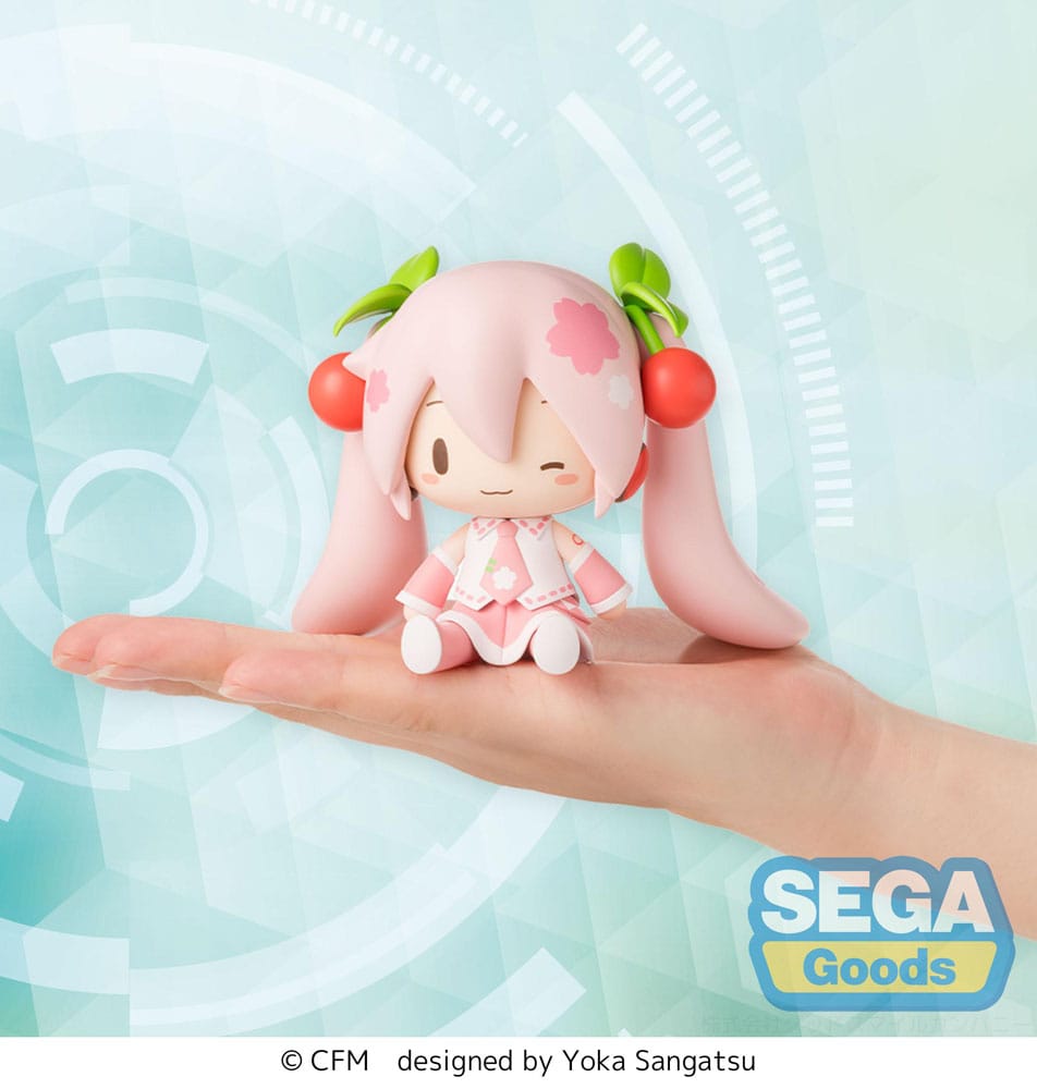 Character Vocal Series 01: Hatsune Miku figurine Fuwa Petit Chibi Sakura Miku 8 cm