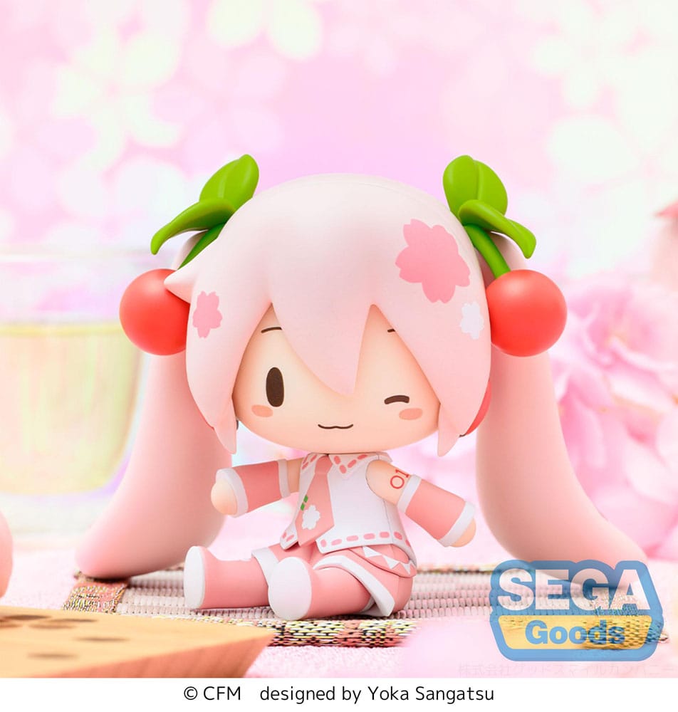 Character Vocal Series 01: Hatsune Miku figurine Fuwa Petit Chibi Sakura Miku 8 cm